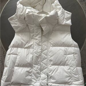 Lululemon Athletica White Puffer Jacket